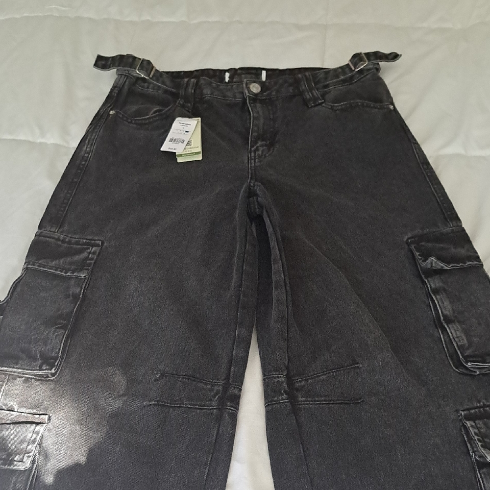 Ardene Dark Gray Cargo Pants